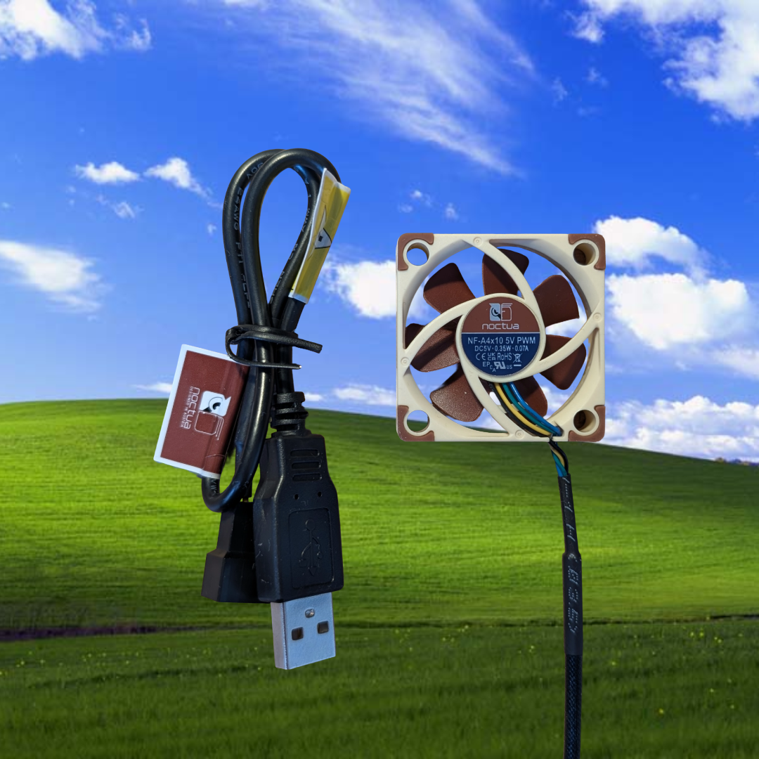 Upgraded Noctua protogen mk3 fan